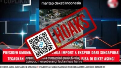 [HOAKS] Indonesia Ambil Alih Sabah dan Sarawak