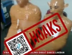 [HOAKS] Video Dua Orang Pencuri Dilakban Menyerupai Karakter Teletubbies