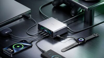 Bull Luncurkan Stasiun Pengisian Daya Desktop 300W dengan 8 Port, Layar Terintegrasi dan Kontrol Aplikasi