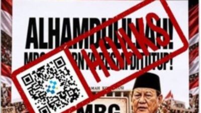 [HOAKS] MK Hentikan MBG dan Dananya Dialihkan untuk Pendidikan