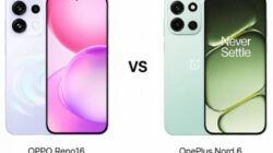 Perbandingan Oppo Reno16 vs OnePlus Nord 6: Pemenangnya Mungkin akan Mengejutkan Anda