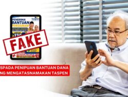 Waspada Penipuan, Taspen Ajak Pensiunan Tingkatkan Kewaspadaan