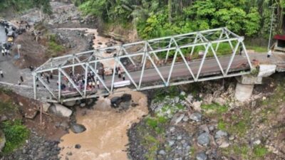 Kementerian PU Percepat Penanganan Permanen Jembatan Enang-Enang Aceh
