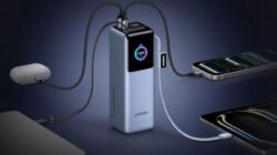 Ugreen Luncurkan Power Bank 200W 25.000mAh Baru dengan Kabel Terintegrasi