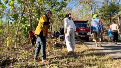 Destinasi Wisata yang Mulai Terlupakan, FAAS Sukoharjo Resik-resik Gunung Taruwongso