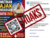 [HOAKS] Tautan untuk Akses Program Pemutihan Pajak Kendaraan 2026