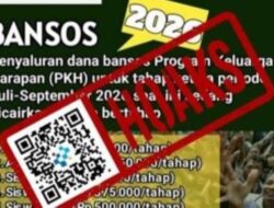[HOAKS] Tautan untuk Mendapat Bansos Rp1,5 Juta dari Kemensos