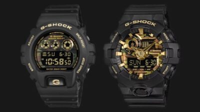 Casio Luncurkan Dua Jam Tangan G-Shock Bold Camo dengan Dial Beraksen Emas