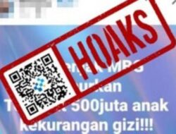 [HOAKS] 500 Juta Anak Kekurangan Gizi Usai MBG Diliburkan