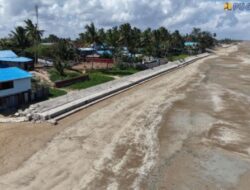 Kementerian PU Lanjutkan Pengamanan Pantai Lampu Satu Merauke