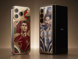 Caviar Luncurkan Ponsel Edisi Terbatas Messi dan Ronaldo dengan Lapisan Emas 24K
