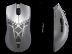 Lenovo Legion Y7MG Luncurkan Mouse Gaming dengan Sensor PixArt PAW3950, Kecepatan Polling 8.000Hz, Cangkang Atas dari Paduan Aluminium