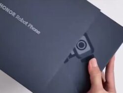 Bocoran Unboxing Honor Robot Phone Ungkap Desain Kemasan dan Kamera Gimbal yang Beraksi