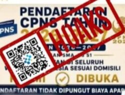 [HOAKS] Tautan Pendaftaran CPNS dan PPPK 2026