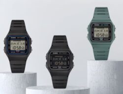 Casio Luncurkan Tiga Jam Tangan Digital F-B100W Baru yang Terinspirasi Gaya Retro dengan Fitur Pintar