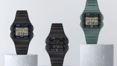 Casio Luncurkan Tiga Jam Tangan Digital F-B100W Baru yang Terinspirasi Gaya Retro dengan Fitur Pintar