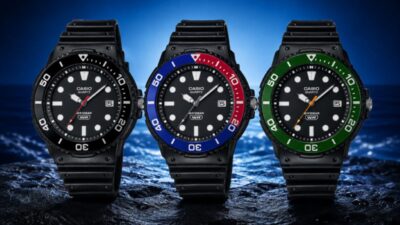 Casio Luncurkan Tiga Jam Tangan MRW-240H Terjangkau dengan Bezel Berputar dan Desain Sporty