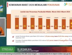 Awal 2026, Kemiskinan di Jateng Turun Menjadi 9,21 Persen