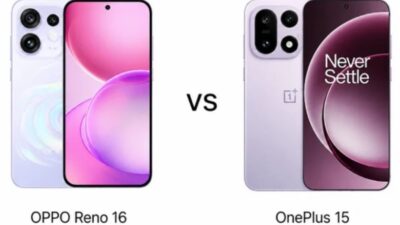 Perbandingan Oppo Reno 16 vs OnePlus 15: Kamera, Baterai, dan Performa
