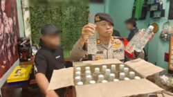 Respons Aduan Warga, Ton Siaga Polres Sukoharjo Amankan Knalpot Brong dan Ciu