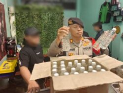Respons Aduan Warga, Ton Siaga Polres Sukoharjo Amankan Knalpot Brong dan Ciu
