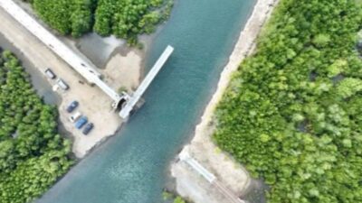 Jembatan Gantung Geser Pertama di Indonesia, Permudah Aktivitas Kapal Nelayan dan Akses Warga Lombok Barat