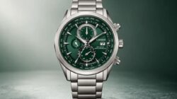 Citizen Meluncurkan Jam Tangan Eco-Drive Baru dengan Dial Hijau dan Fitur Penunjuk Waktu Berbasis Radio