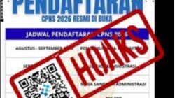 [HOAKS] Video Menpan-RB Umumkan Pendaftaran CPNS pada Agustus 2026