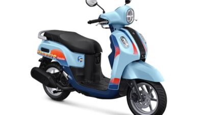Memperkenalkan Yamaha Fazzio Sunset Blue Edisi Khusus, Sebuah Edisi Bertema “Retro Summer” dengan Paduan Warna Biru dan Oranye