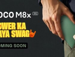 Teaser Poco M8x 5G Mengungkap Desain Menjelang Peluncuran