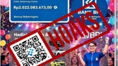 [HOAKS] Undian Berhadiah BRI Sambut HUT ke-81 RI