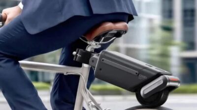 Asus Meluncurkan Perangkat Tambahan yang Mengubah Sepeda Biasa Menjadi Sepeda Listrik