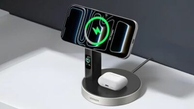Ugreen Luncurkan Dudukan Charger Qi2 Baru dengan Pengisian Daya Nirkabel 25W, Pendingin Aktif dan Layar Terintegrasi