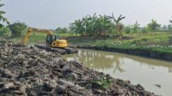 Normalisasi Sungai Deket, Kementerian PU Siapkan Pasokan Air untuk 440 Hektare Sawah di Lamongan