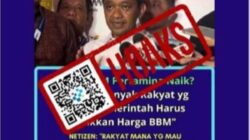 [HOAKS] Bahlil Sebut Banyak Rakyat Minta Pemerintah Naikkan Harga BBM
