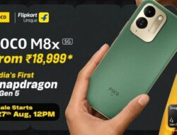 Poco M8x 5G Meluncur dengan Baterai 7.900mAh, Snapdragon 4 Gen 5, dan Layar 120Hz