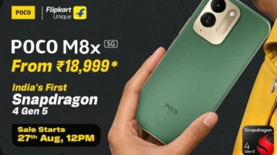 Poco M8x 5G Meluncur dengan Baterai 7.900mAh, Snapdragon 4 Gen 5, dan Layar 120Hz