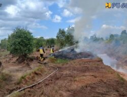 Dukungan Kementerian PU dalam Penanganan Karhutla di Kabupaten Banjar Melalui Kesiapsiagaan Sumber Daya Air
