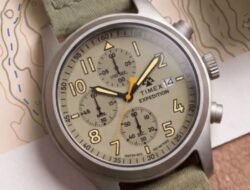 Timex Meluncurkan Expedition Sierra Chronograph yang Terjangkau dengan Dial Bergaya Militer yang Tegas