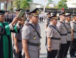 Mutasi Polres Sukoharjo, Sejumlah Pamen dan Kapolsek Berganti