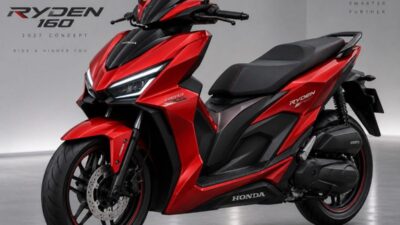Honda Ryden 160 Model 2027, Skuter Sport Baru, diproyeksikan sebagai Pesaing Langsung Yamaha Aerox!