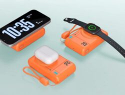 Portronics Meluncurkan Power Bank 20.000mAh Bergaya Kamera dengan Pengisian Daya Qi2 15W dan Kabel Bawaan