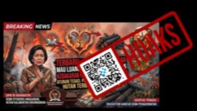 [HOAKS] Pemerintah Tolak Keluarkan Anggaran Penanganan Kebakaran Hutan dan Lahan di Kalimantan