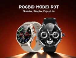 Rogbid Luncurkan Smartwatch Model R3T dengan Android Penuh, 4G LTE, Kamera Pop-up, dan Baterai 1100mAh