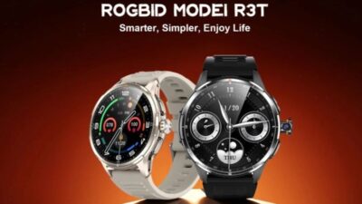 Rogbid Luncurkan Smartwatch Model R3T dengan Android Penuh, 4G LTE, Kamera Pop-up, dan Baterai 1100mAh