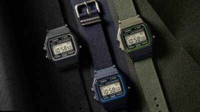 Casio Meluncurkan Jam Tangan F-91WF Baru dengan Tali Berbahan Daur Ulang dan Desain Ikonik yang Sama