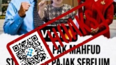 (HOAKS) Mahfud MD Ajak Warga Tak Bayar Pajak Sampai RUU Perampasan Aset Disahkan