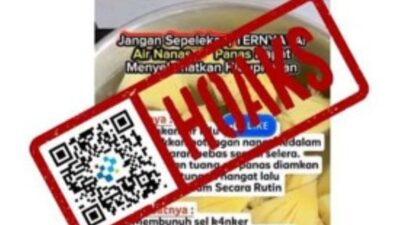 [HOAKS] Air Nanas Panas Dapat Sembuhkan Kanker dan Penyakit Berat