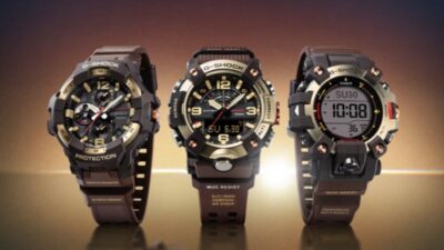 Casio Luncurkan Tiga Jam Tangan Master of G Baru dengan Sentuhan Akhir Horizon Gold yang Mencolok