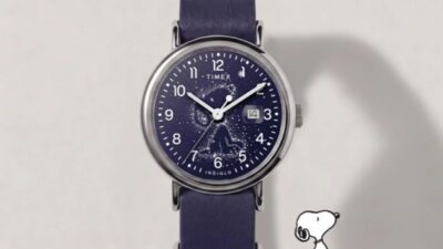 Timex Meluncurkan Jam Tangan Snoopy Astronomy Baru dengan Dial Berwarna Biru Pekat Khas Langit Malam